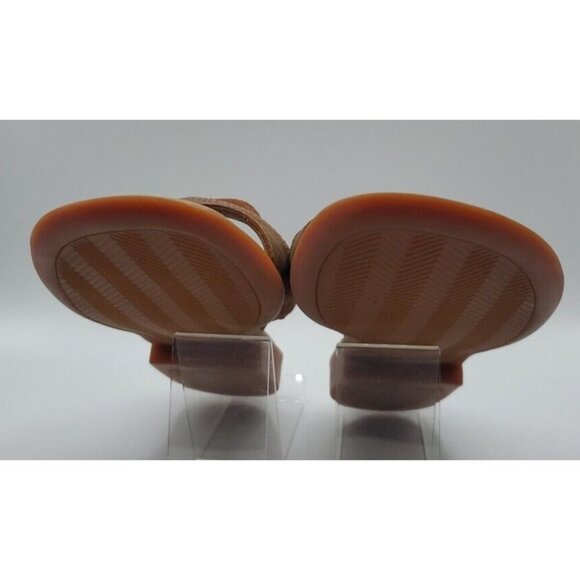 Kodiak Womens Alexi Brown Rust Leather Suede Slide Sandals Size 8.5 - Picture 8 of 13